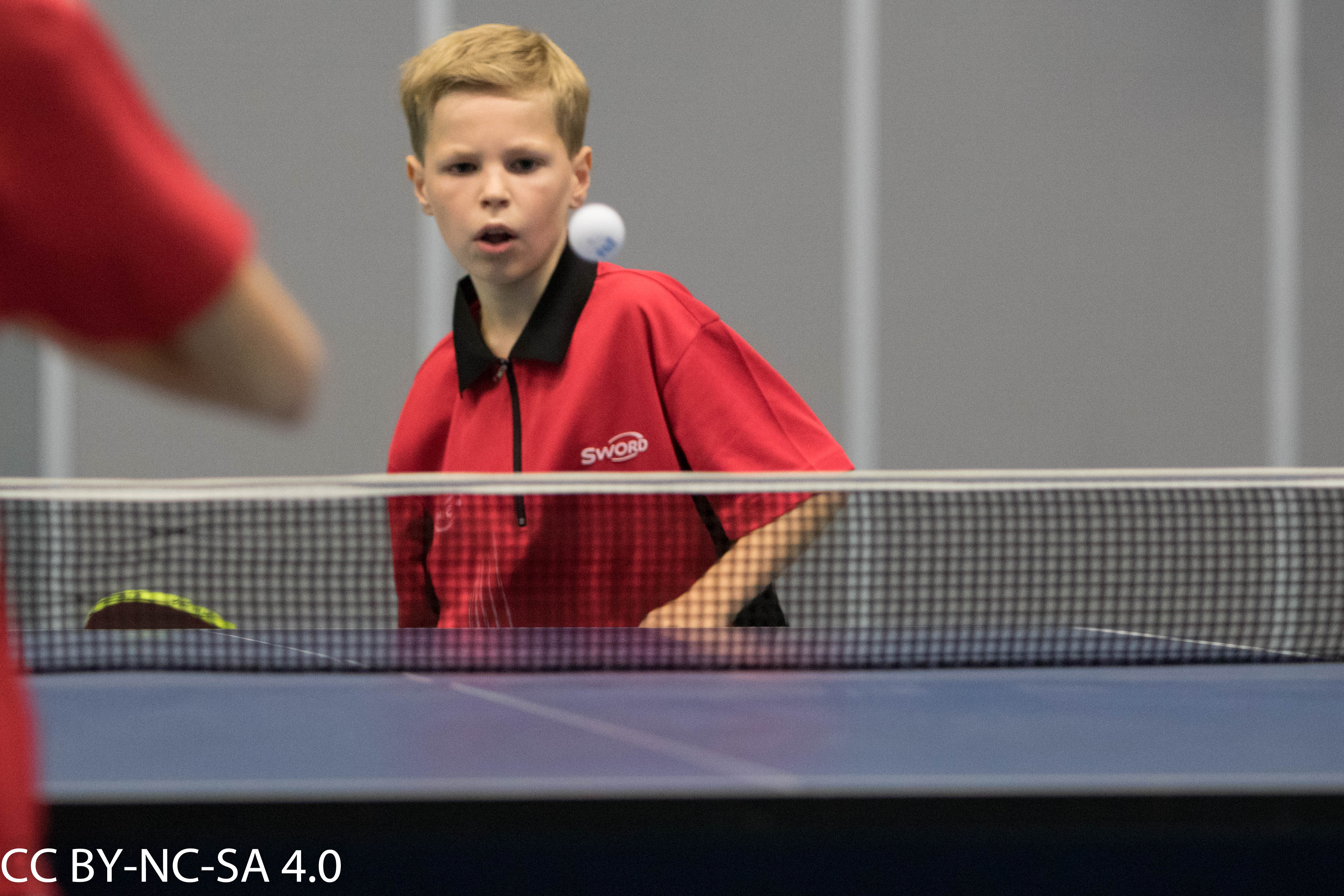 Impressie jeugdcompetitie | Tafeltennisvereniging DHC Delft